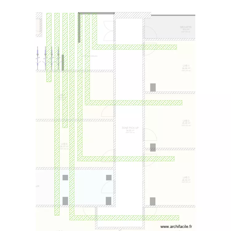 CLERMONT CVC INSUFFLATION. Plan de 