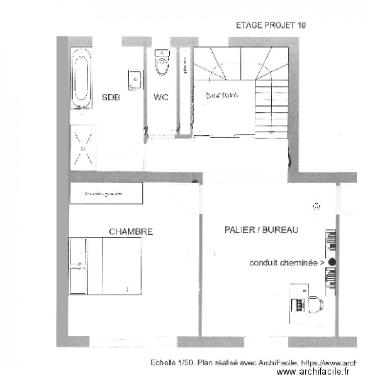 ESSAI 1. Plan de 0 pièce et 0 m2