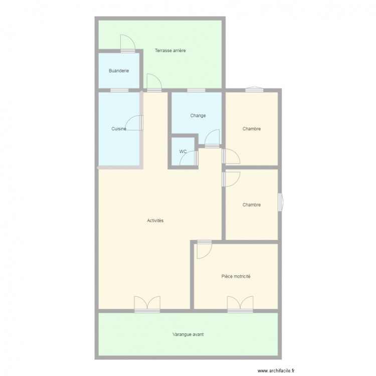 chouchou. Plan de 0 pièce et 0 m2