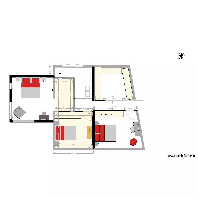 le mas du ronc05. Plan de 