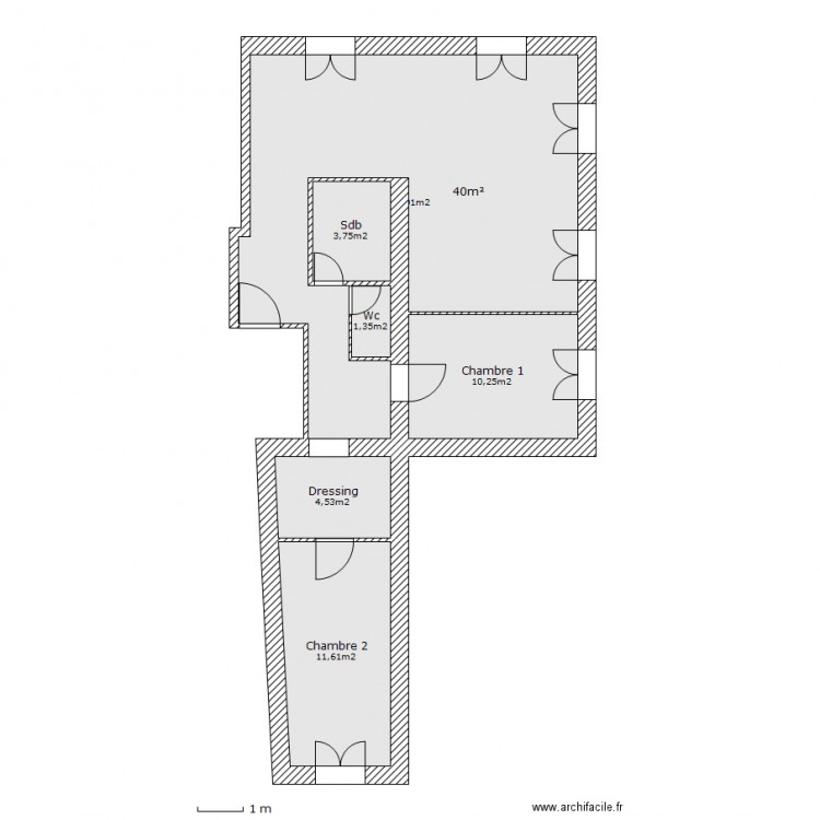 T3 Cesar / Amandine. Plan de 0 pièce et 0 m2