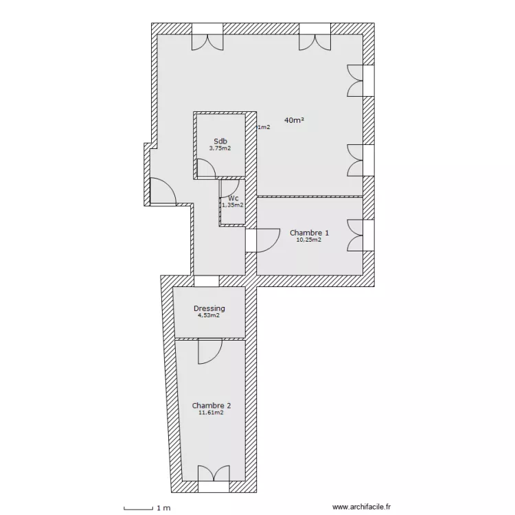 T3 Cesar / Amandine. Plan de 