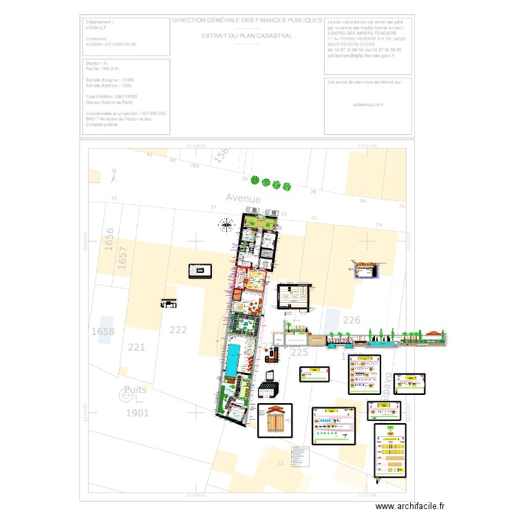 NISSAN 35 AV DE LA GARE. Plan de 0 pièce et 0 m2