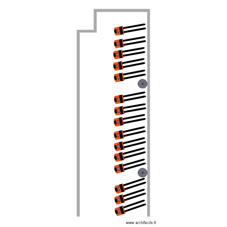 parking idcompans. Plan de 0 pièce et 0 m2