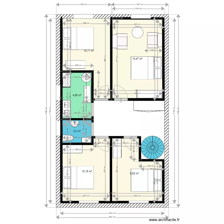 etage sup 66 definitif. Plan de etage sup 66 definitif. Plan de