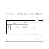 Plans conteneurs 20 pieds_ Magasin