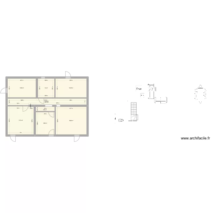 Coulazou RDC V2 mesure faite. Plan de 