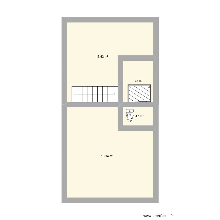 ilim plan. Plan de 4 pièces et 37 m2