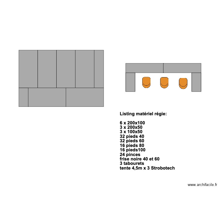 régie Cité Bleue. Plan de 0 pièce et 0 m2