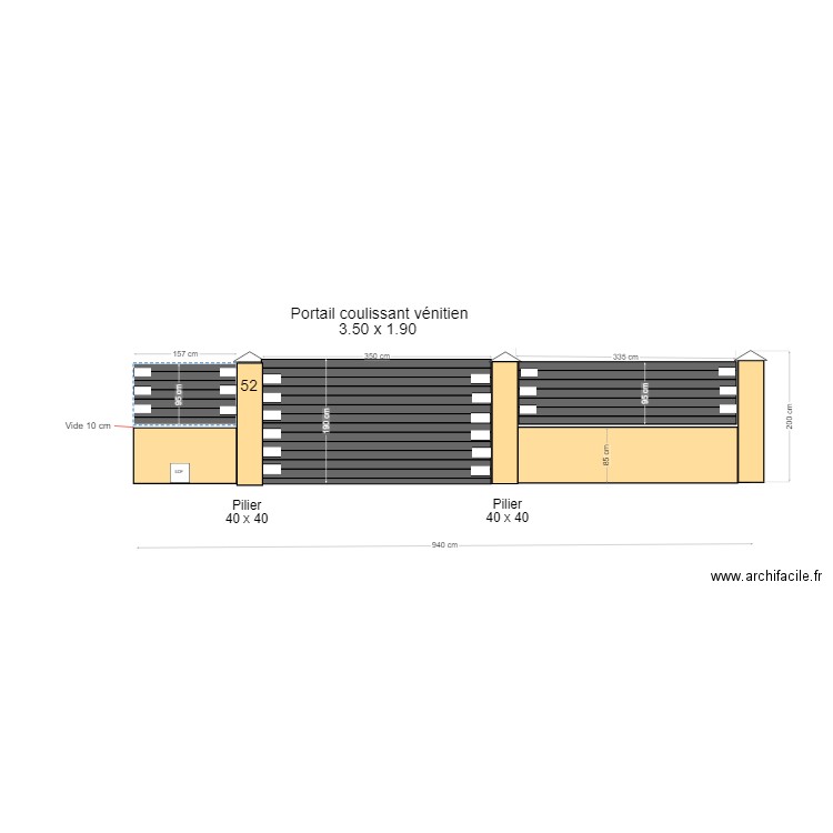 PLAN PORTAIL CONFLANS FACE. Plan de 0 pièce et 0 m2