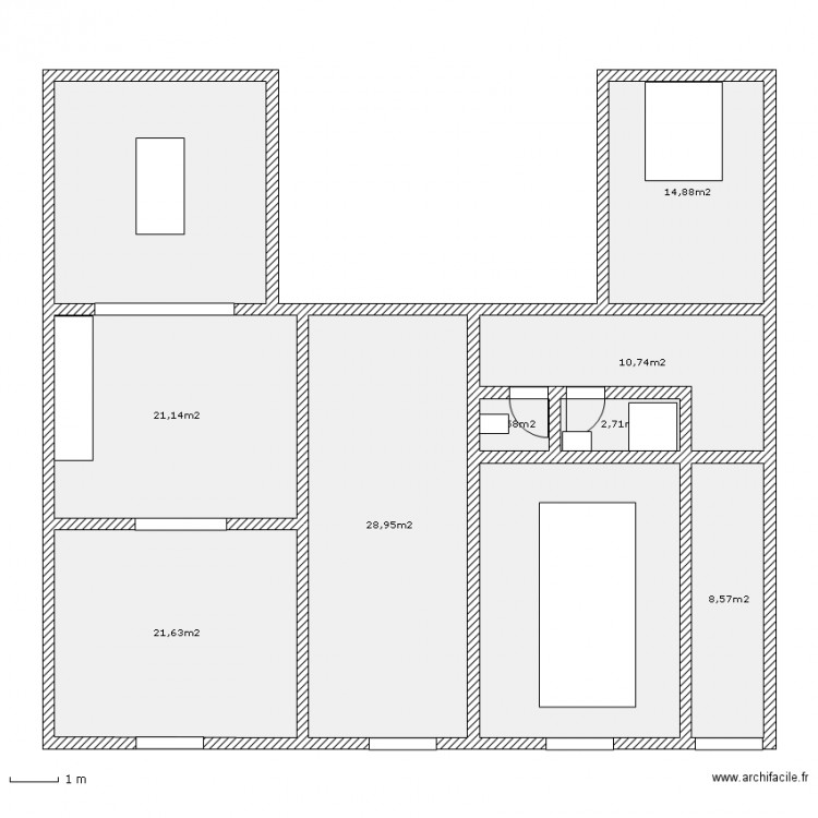 Plan. Plan de 0 pièce et 0 m2