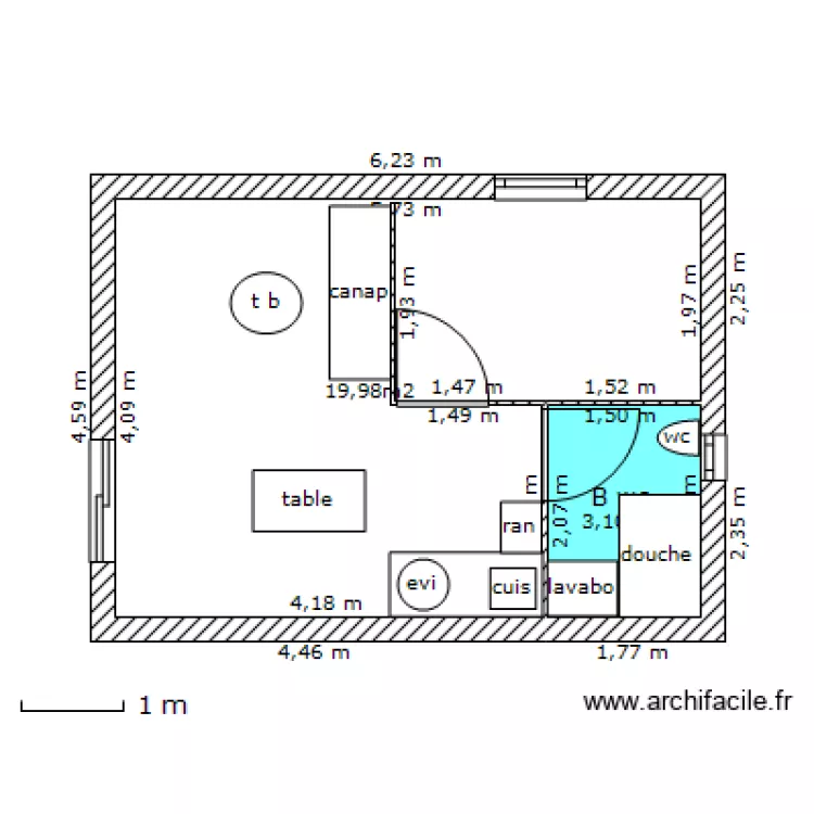 studio 20. Plan de studio 20. Plan de