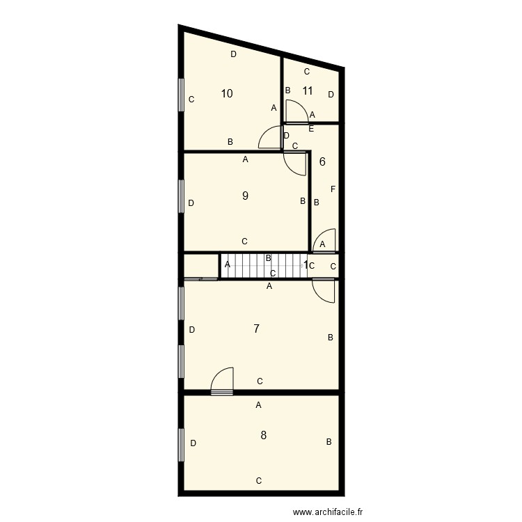 184779 BOILEAU. Plan de 0 pièce et 0 m2