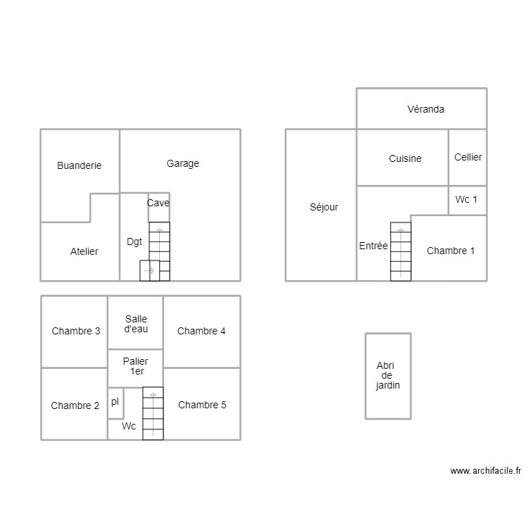 QUIMPER LEBRAS VANESSA. Plan de 20 pièces et 59 m2