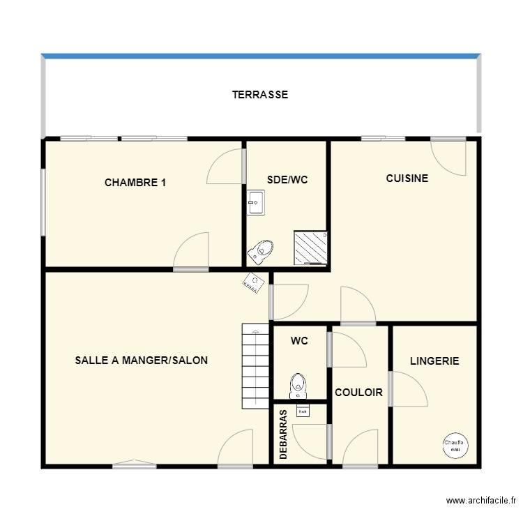 PAJOT. Plan de 0 pièce et 0 m2