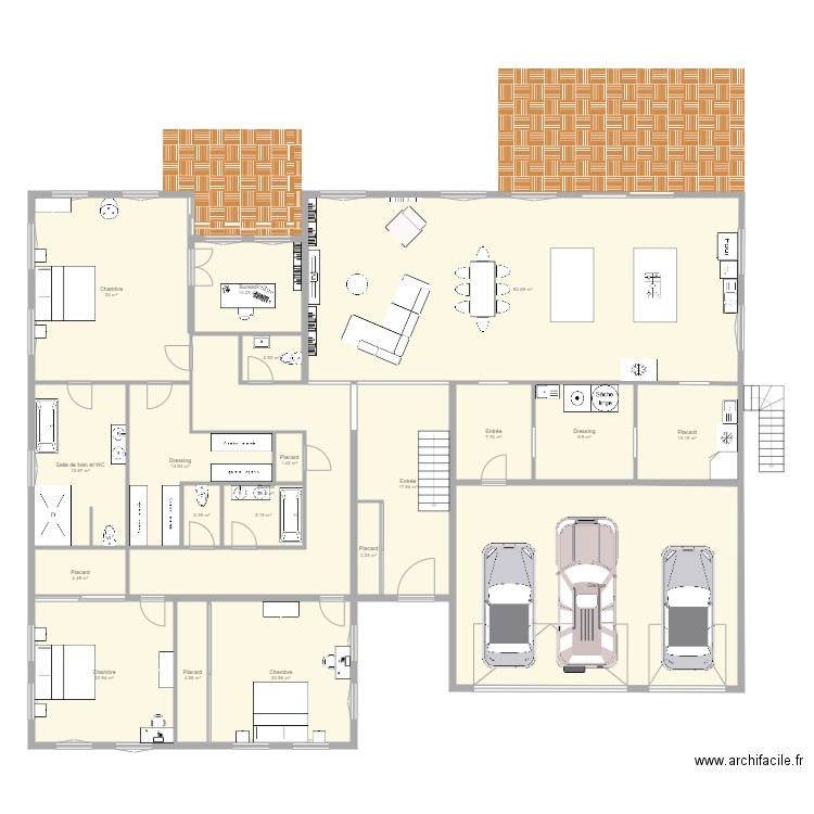 Dream House rez de chausse v2. Plan de 0 pièce et 0 m2