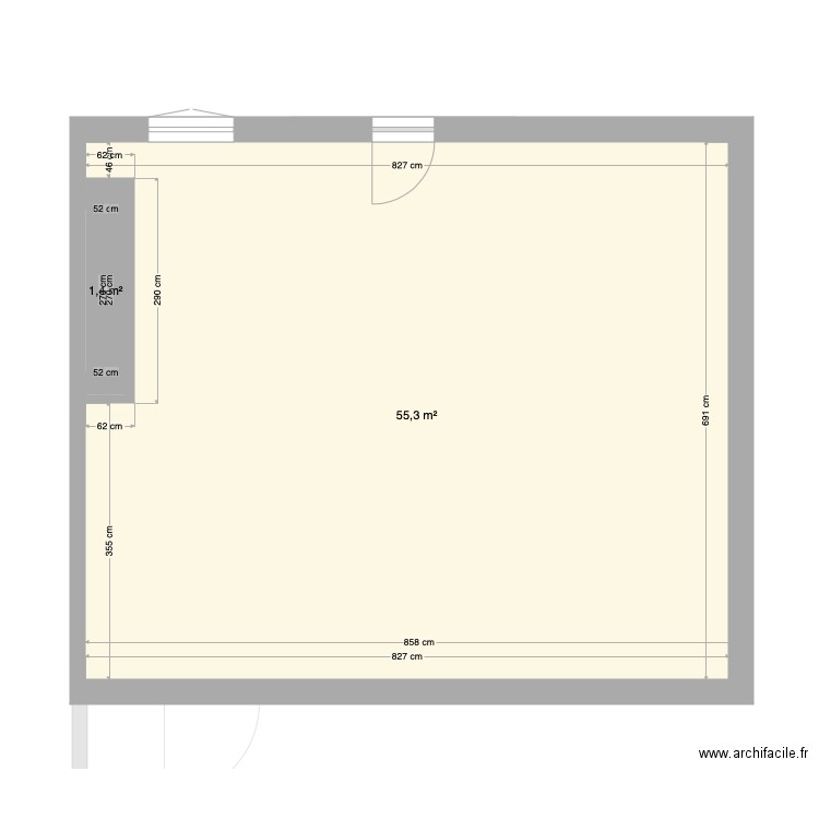 de montalembert. Plan de 0 pièce et 0 m2