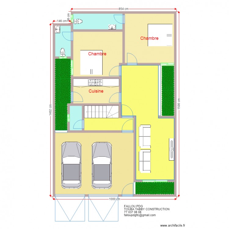 plan dk. Plan de 0 pièce et 0 m2