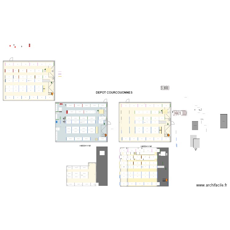 evry 230m TER. Plan de 0 pièce et 0 m2