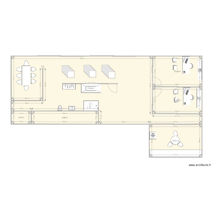 BUREAU COTES. Plan de 0 pièce et 0 m2