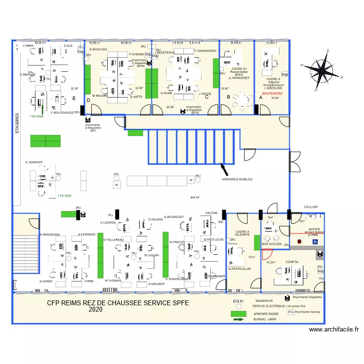 SPFE REIMS 9. Plan de 
