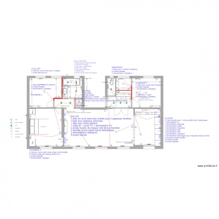 Plan électrique Broncard 20 nov. Plan de 0 pièce et 0 m2