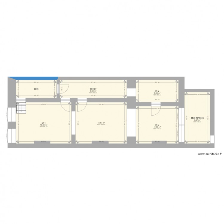 MIchel Ange. Plan de 0 pièce et 0 m2