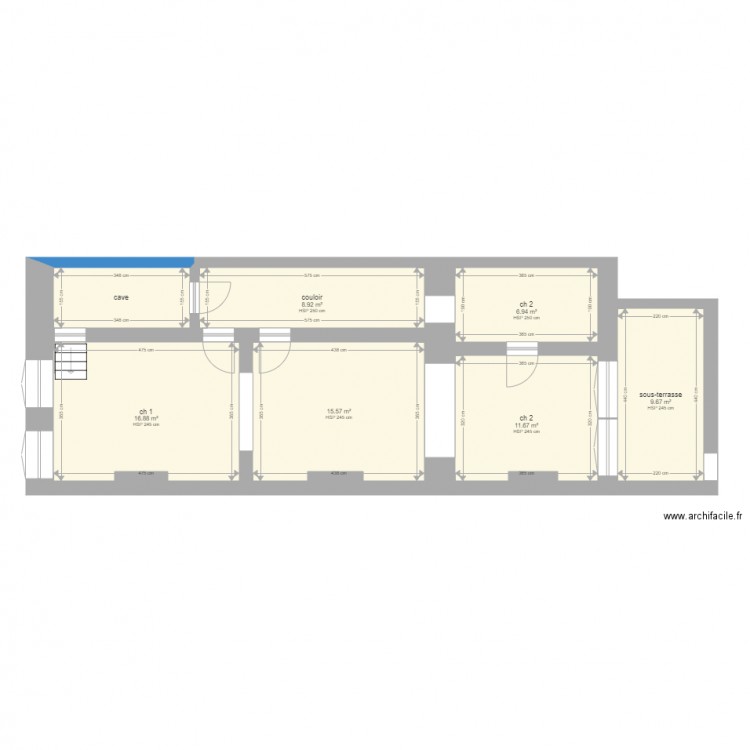 MIchel Ange. Plan de 0 pièce et 0 m2