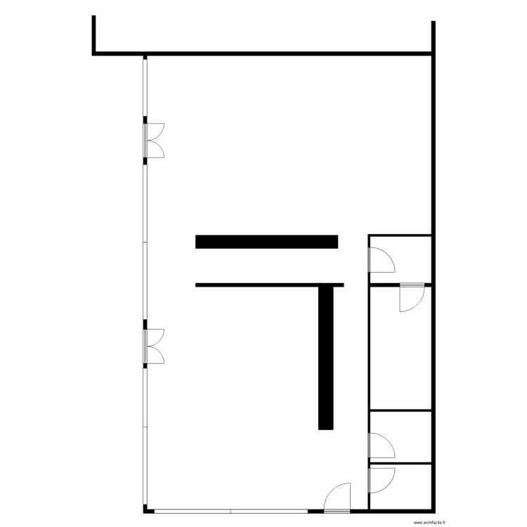 TABAC RUIVET. Plan de 