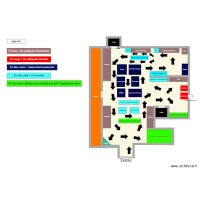 Plan du magasin avec le sens de Circulation (3)