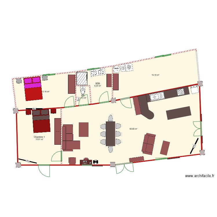 manuiserie6. Plan de 0 pièce et 0 m2