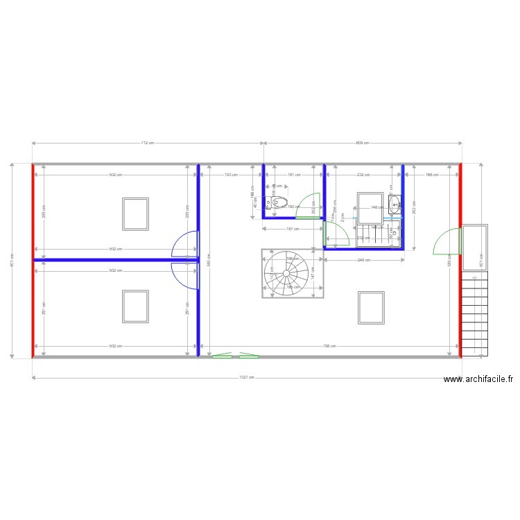 GODOT étage rev4. Plan de 0 pièce et 0 m2