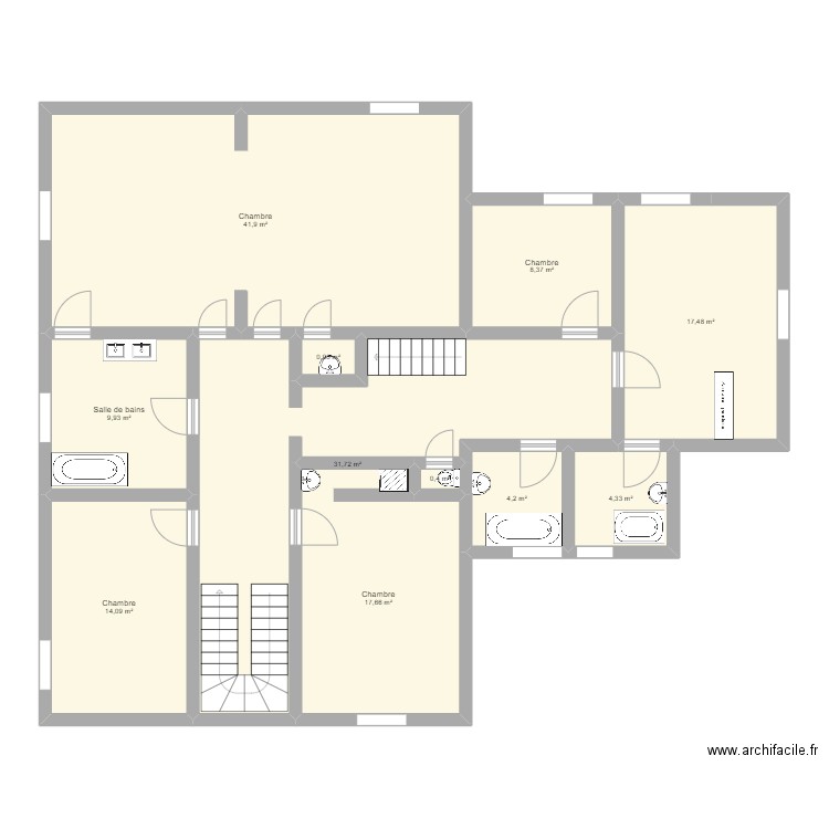 Premier étage 6440. Plan de 0 pièce et 0 m2
