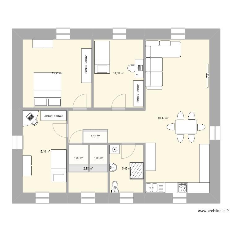 Bienne 3526. Plan de 0 pièce et 0 m2