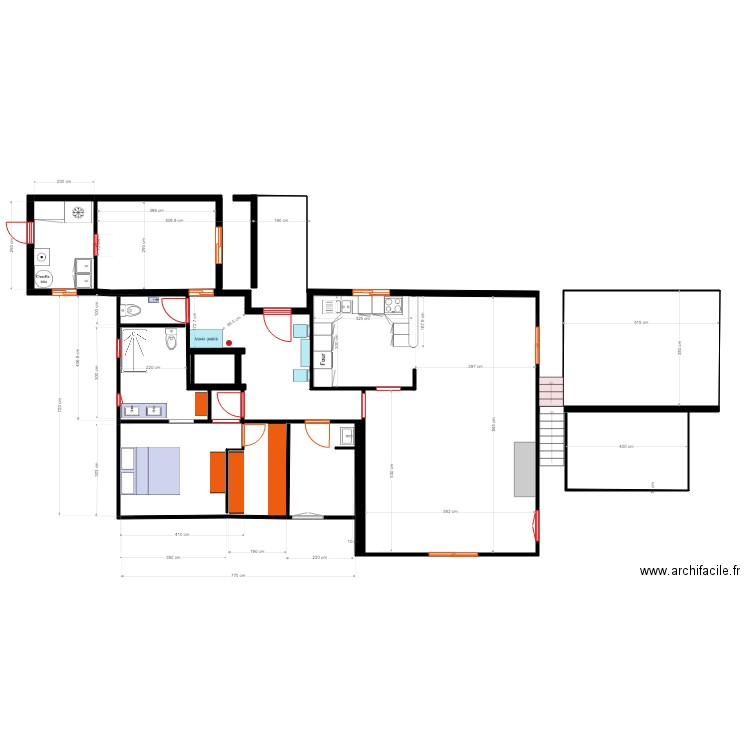 R DE C REVU 1 ENTREE 1. Plan de 0 pièce et 0 m2