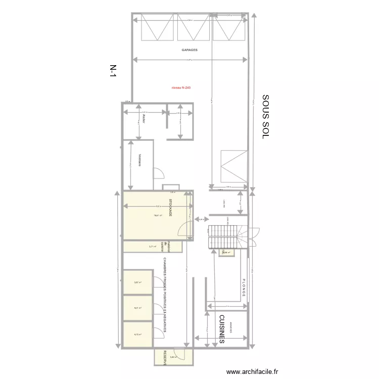 1er ETAGE VINTAGE 1. Plan de 
