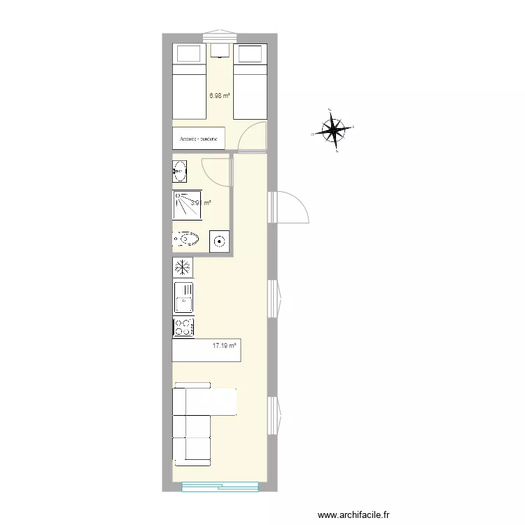 Container 1. Plan de 