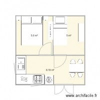 chalet 19m2 4 personnes V2