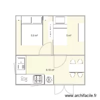 chalet 19m2 4 personnes V2