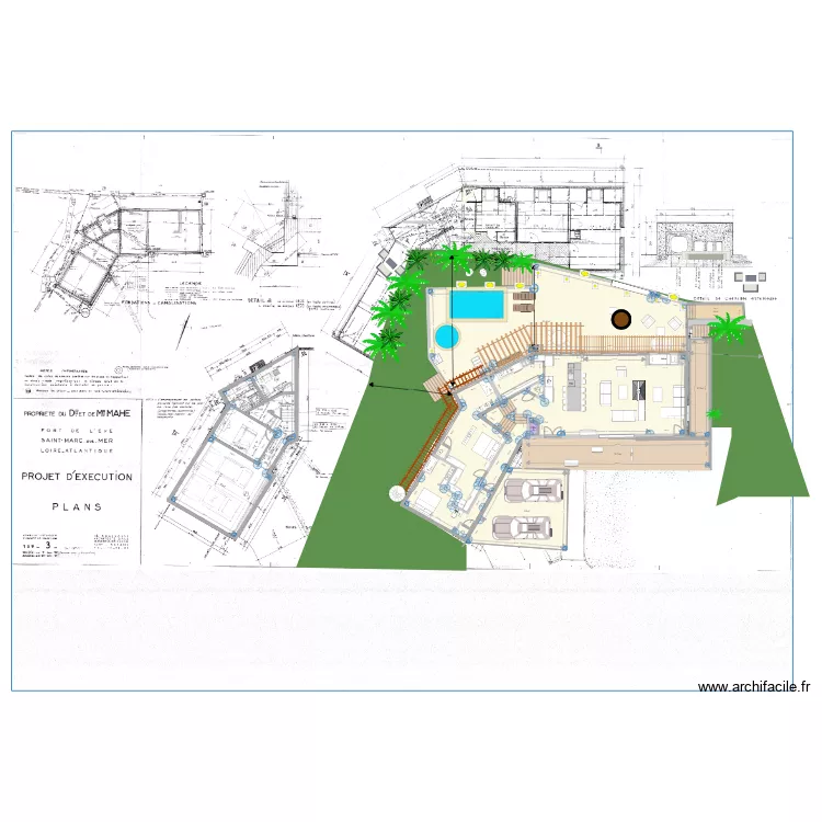 yann sans BUREAU EXTERIEUR PHANELLY v3 sans table arriere cuis. Plan de 