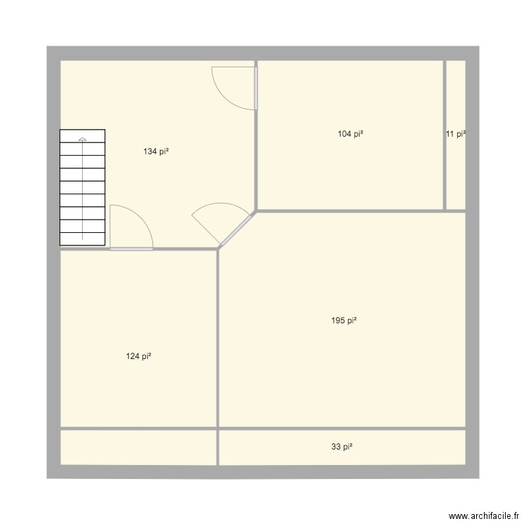 Maison après. Plan de 0 pièce et 0 m2