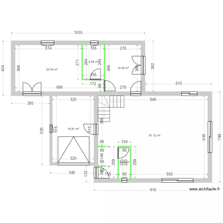 CARRERE RDC 4. Plan de 