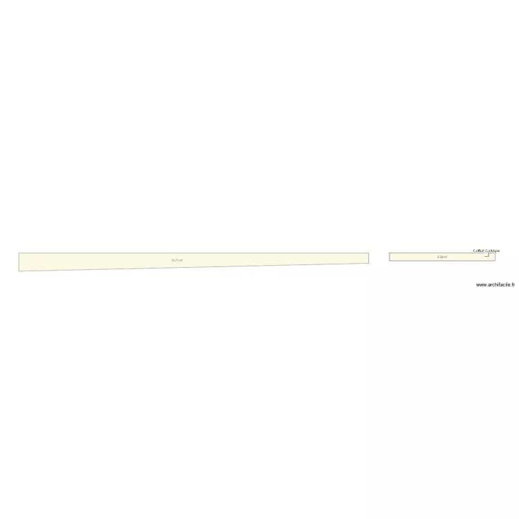 parcelle trinquier. Plan de 