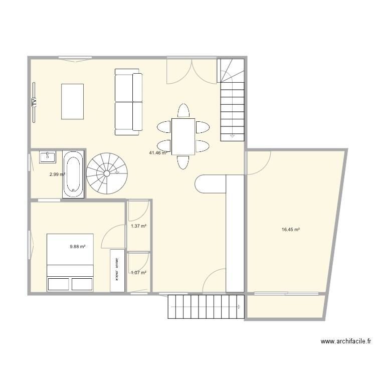 maison tassigny actuelle. Plan de 0 pièce et 0 m2