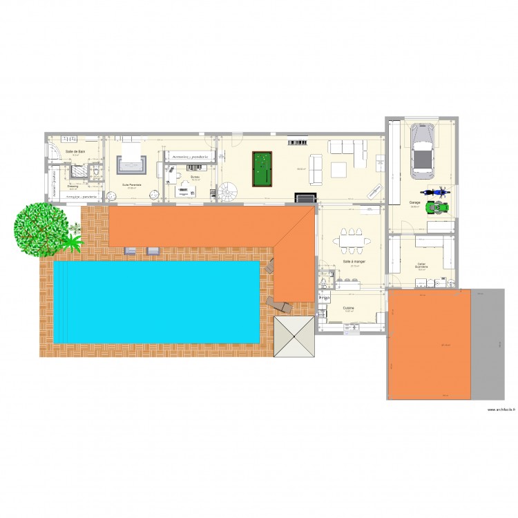 Maison container 2. Plan de 0 pièce et 0 m2