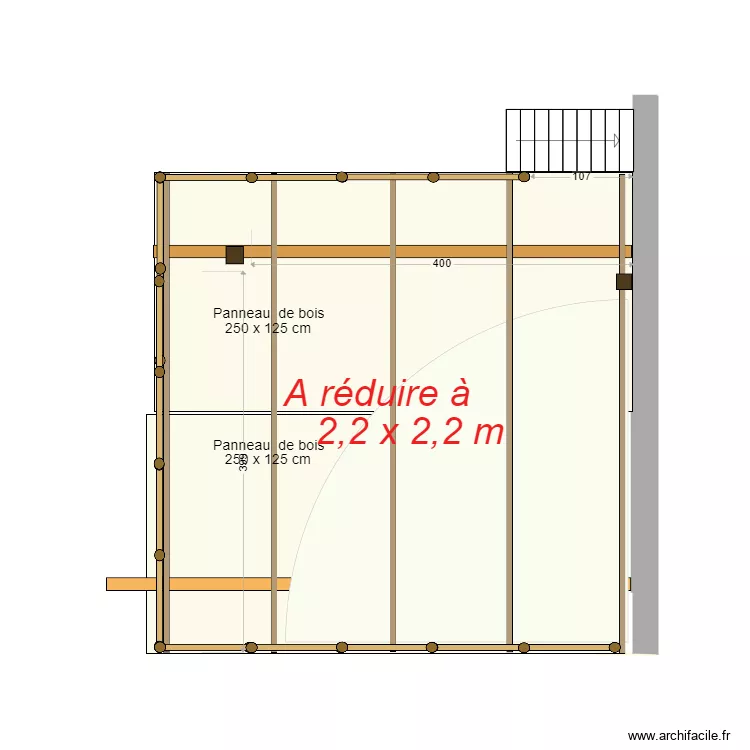 Plate forme astronomique 04. Plan de 