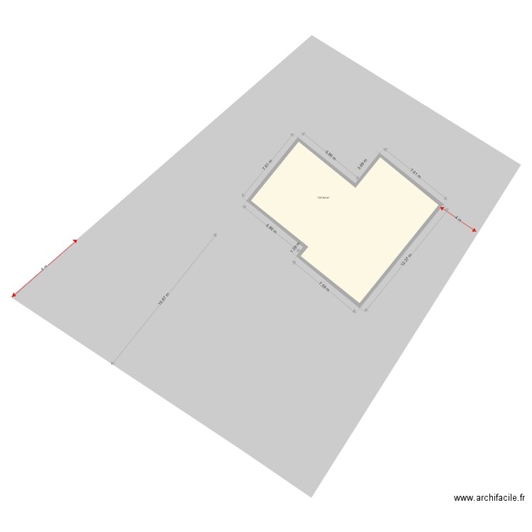 cadastre. Plan de 0 pièce et 0 m2