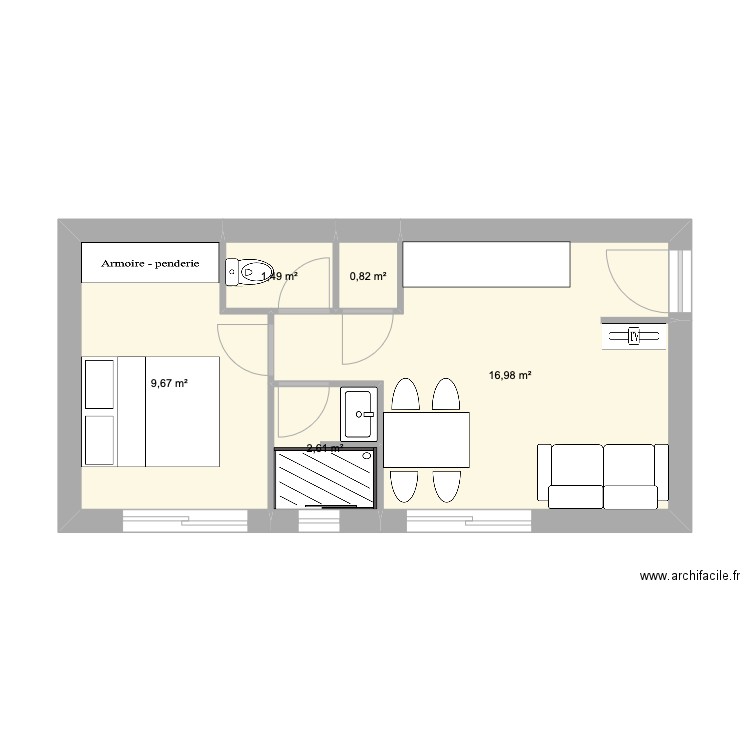 plan RDC réseau d'évacuation. Plan de 0 pièce et 0 m2