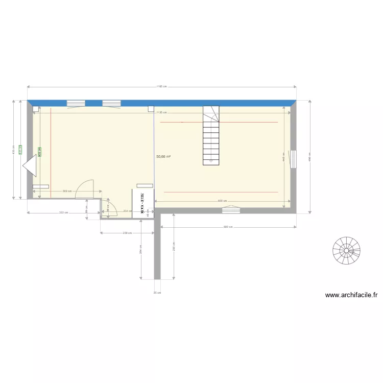 ETAGE SUD EXTENSION 3B. Plan de ETAGE SUD EXTENSION 3B. Plan de