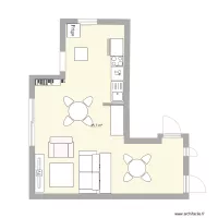 PLAN SEGNX SALON CUISINE